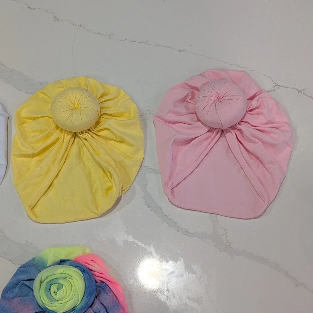 Colorful Kids Turban Bundle (4)